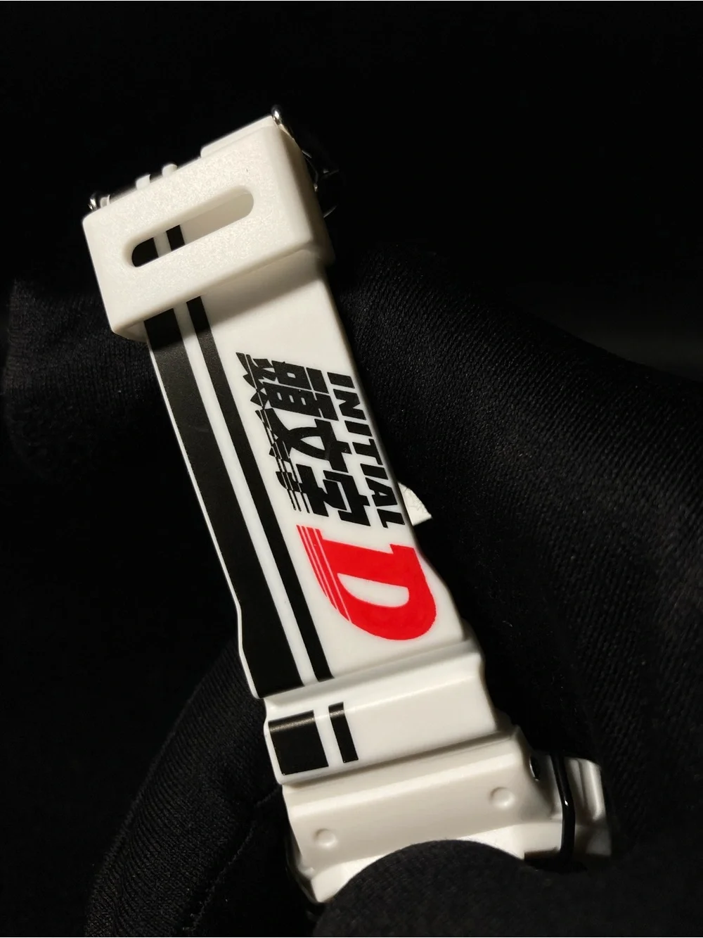 White and Black G Shock Dw5600